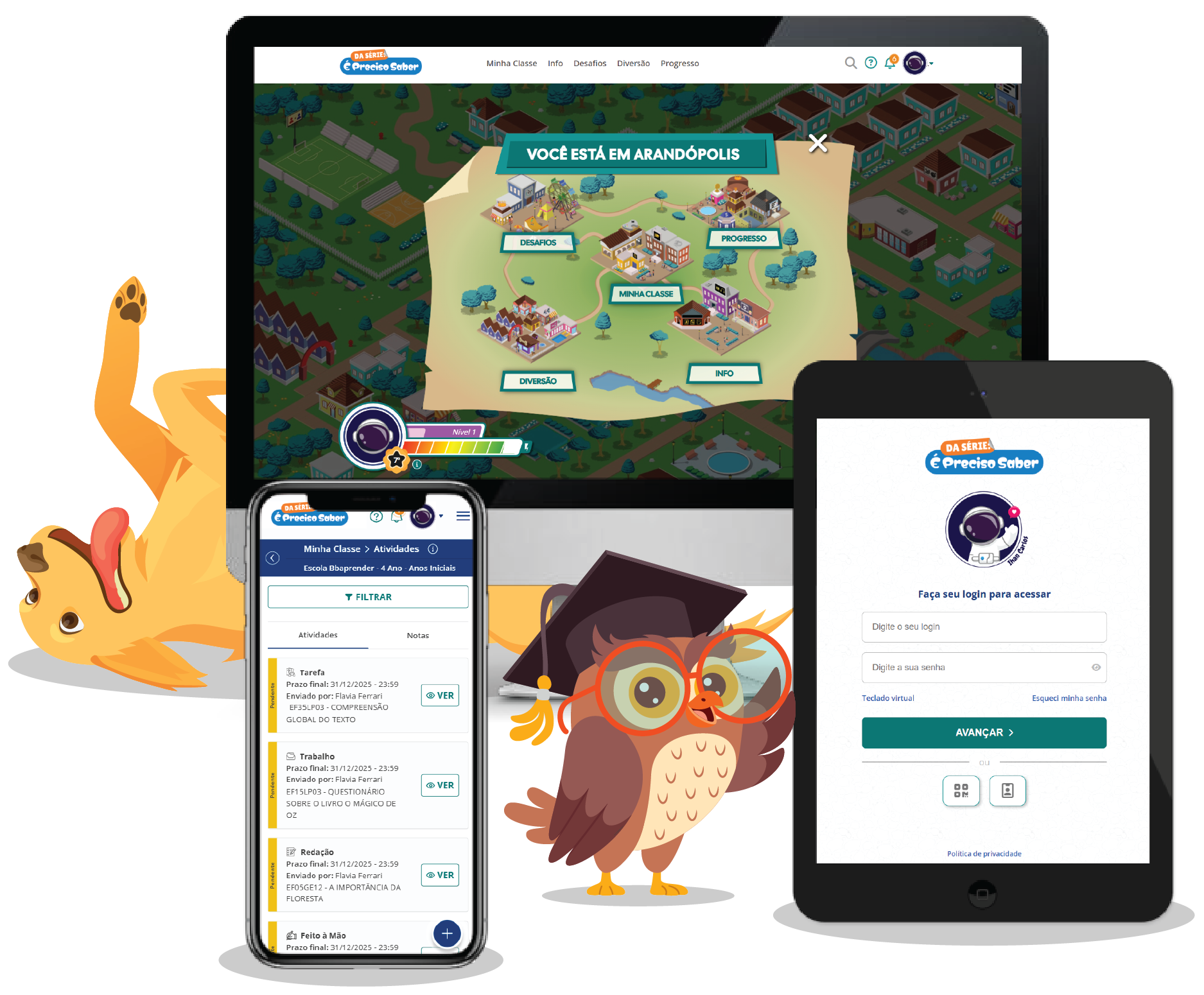 Apresentação do AVA É Preciso Saber