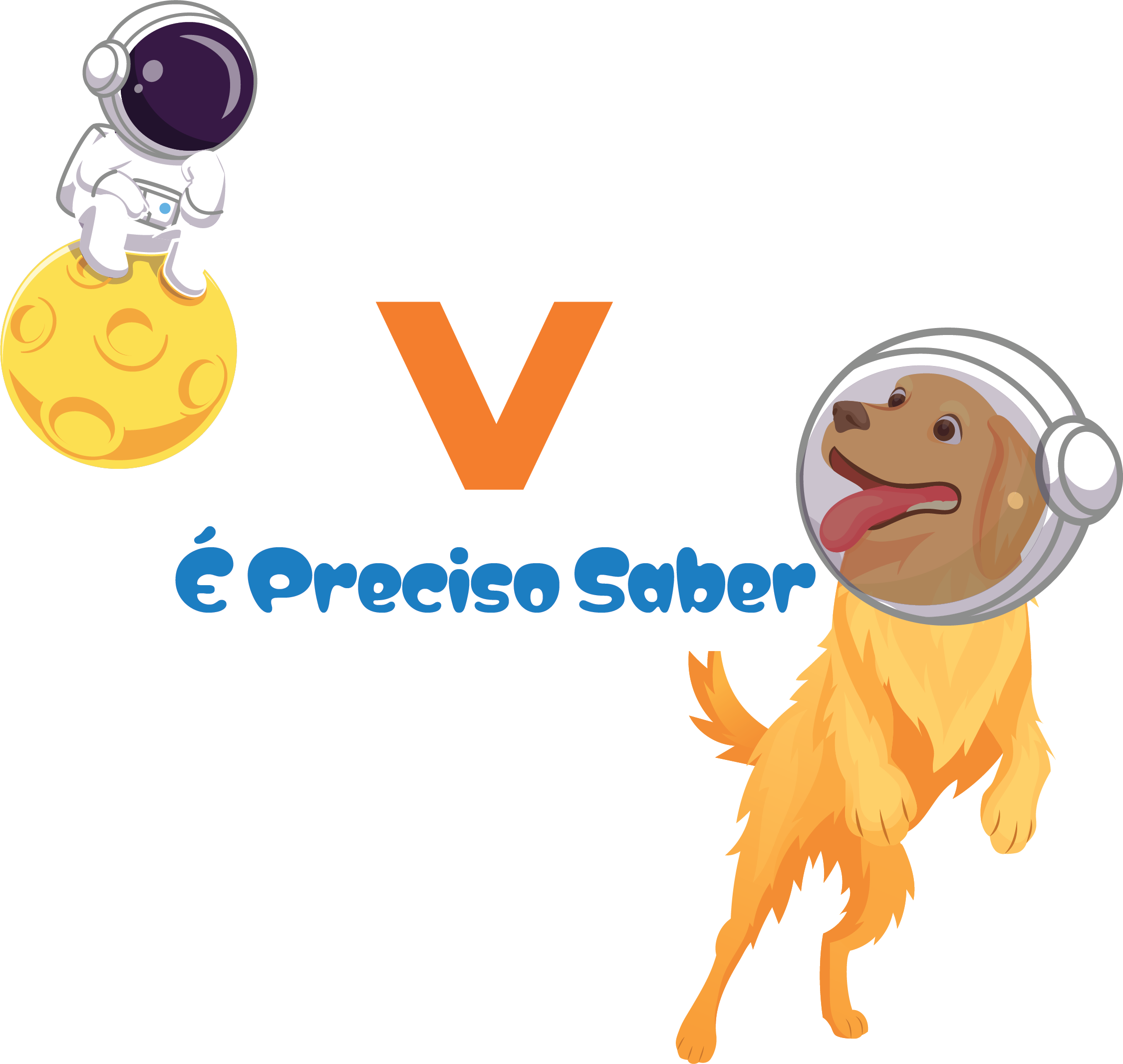 Ihan e Theo com o Logo - Flutuando