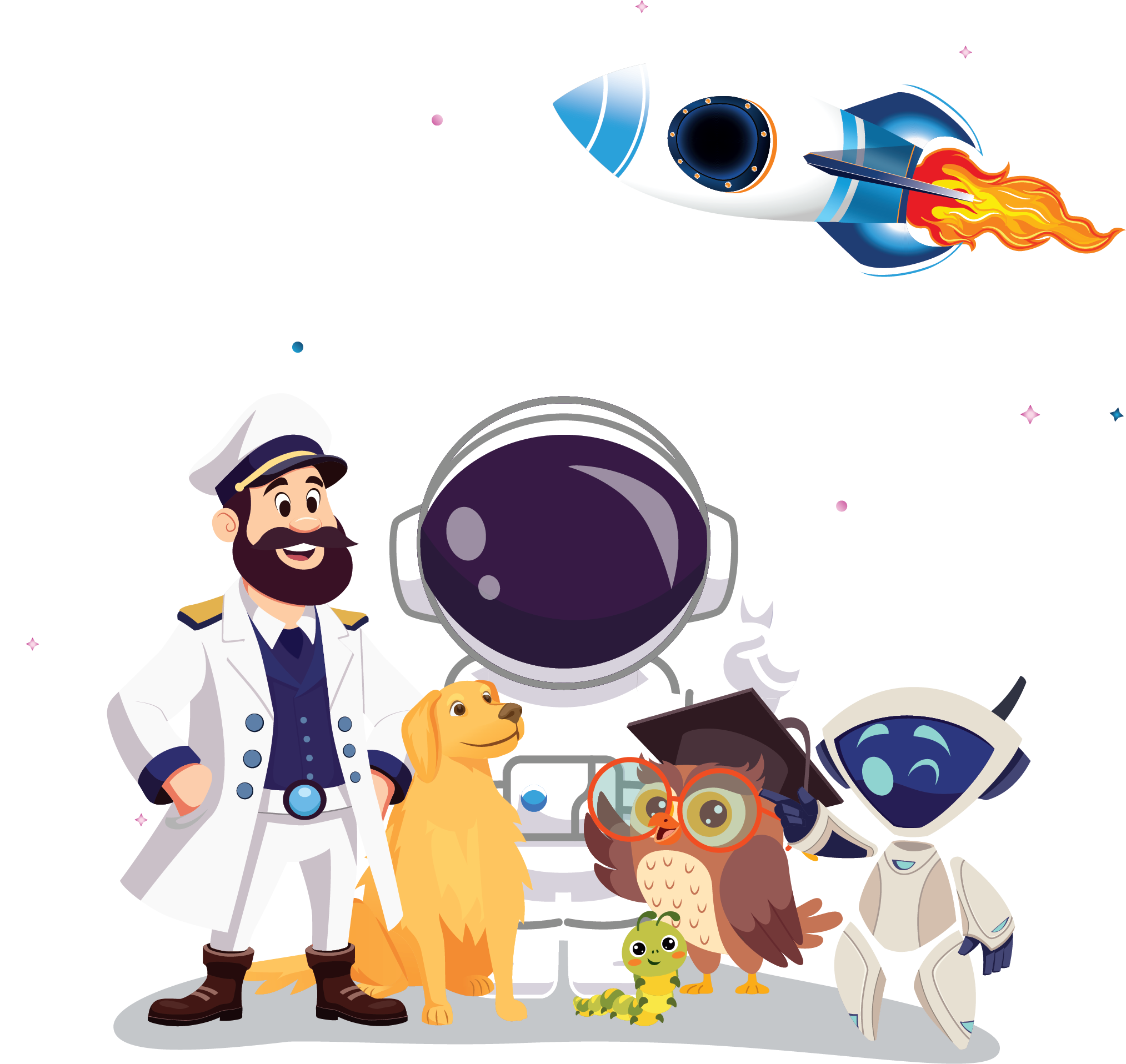 Todo os Personagens Juntos